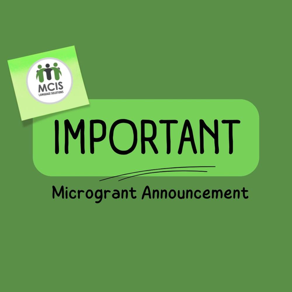 Announcing The 2025 Mcis Language Advocacy Microgrants Apply Now